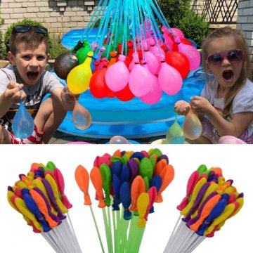 Vodní bomby, balónky s automatickým plněním (sada 111 kusů)