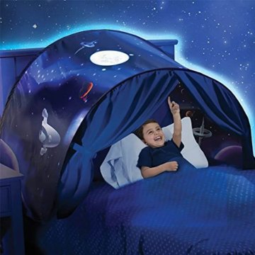 Dětský pohádkový stan na postel vesmír Space Adventure